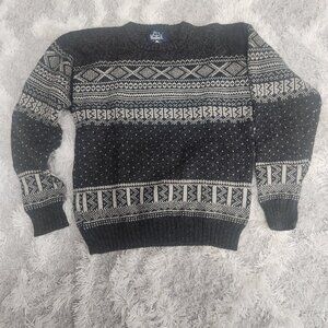 Woolrich Fair Isle wool sweater men's small